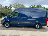 Used Mercedes Sprinter Progressive 150 HP (110 kW) 2022 Blue Van