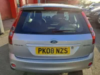 Used Ford Fiesta Zetec 2008 Silver Hatchback