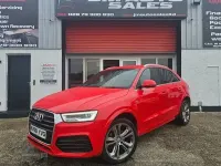 Used Audi Q3 S-line plus 184 HP (135 kW) 2016 Red SUV