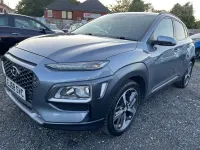 Second-hand Hyundai Kona Premium SE 120 CP (88 kW) 2018 Argintiu SUV