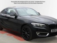 Used BMW 218 Luxury Line 2016 Black Coupe