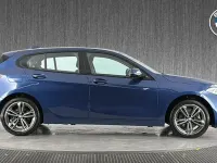 Used BMW 118 Sport Line 134 HP (98 kW) 2023 Blue Hatchback