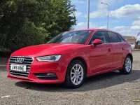 Used Audi A3 2016 Red Hatchback