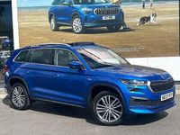 Used Skoda Kodiaq LAURIN & KLEMENT 150 HP (110 kW) 2023 Race blue metallic SUV