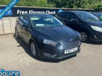 Used Ford Focus Titanium 120 HP (88 kW) 2017 Black Hatchback