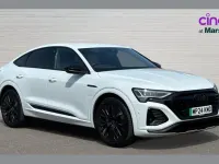 Used Audi Q8 e-tron Black Edition 250 kW (340 HP) 2024 White SUV