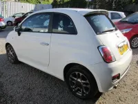 Used Fiat 500 S 69 HP (50 kW) 2014 White Hatchback