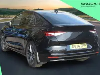Used Skoda Enyaq iV SportlinePlus 210 kW (286 HP) 2025 Black magic pearl effect SUV