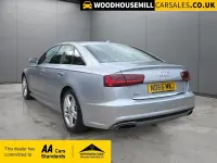 Used Audi A6 S-Line 187 HP (137 kW) 2016 Silver Sedan