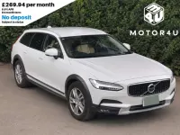 Used Volvo V90 CC Momentum 2018 White Estate