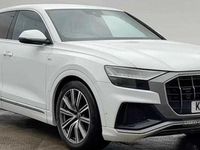 Used Audi Q8 S-Line 286 HP (210 kW) 2022 White SUV