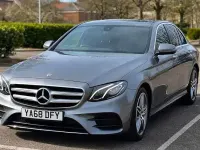 Used Mercedes E220 AMG Line Premium 194 HP (142 kW) 2018 Grey Sedan