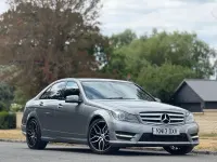 Used Mercedes C250 AMG 2013 Silver Sedan