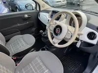 Gebraucht Fiat 500 Lounge 69 PS (50 kW) 2017 Weiß Kleinwagen