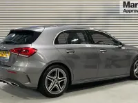 Used Mercedes A200 AMG line 163 HP (119 kW) 2018 Grey Hatchback
