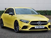 Used Mercedes A35 AMG 2020 Yellow Hatchback