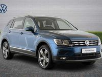 Used VW Tiguan Allspace Match 150 HP (110 kW) 2019 Blue SUV