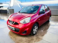 Begagnad Nissan Micra Visia 80 HK (58 kW) 2013 Röd Halvkombi