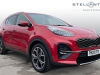 Used Kia Sportage GT-Line 177 HP (130 kW) 2020 Red SUV
