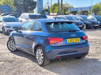 Begagnad Audi A1 Sport 2012 Blå Halvkombi