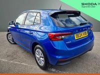 Used Skoda Fabia Comfort 94 HP (69 kW) 2024 Race blue metallic Hatchback