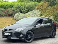 Used Ford Focus Zetec 115 HP (84 kW) 2014 Black Hatchback