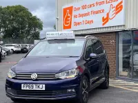 Used VW Touran SEL 150 HP (110 kW) 2019 Blue MPV