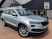 Used Skoda Karoq SE L 150 HP (110 kW) 2019 Brilliant silver metallic SUV