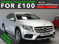 Used Mercedes GLA200 AMG Line Premium 156 HP (114 kW) 2018 Silver SUV