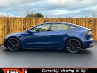 Used Tesla Model 3 Long Range AWD 250 kW (340 HP) 2019 Blue Sedan