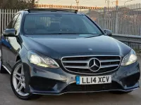 Usado Mercedes E220 AMG 2014 Cinzento Sedan