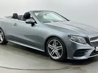 Used Mercedes E220 AMG line 194 HP (142 kW) 2020 Grey Cabriolet