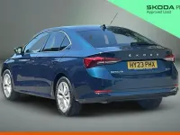 Used Skoda Octavia SE L 150 HP (110 kW) 2023 Petrol blue metallic Hatchback