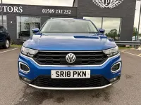 Used VW T-Roc SEL 150 HP (110 kW) 2018 Blue SUV