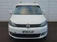 Used VW Caddy 102 HP (75 kW) 2011 White MPV