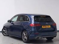 Used Mercedes B200 AMG line 163 HP (119 kW) 2019 Blue MPV