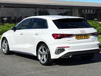 Used Audi A3 S-Line 108 HP (79 kW) 2024 White Hatchback