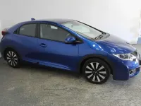 Used Honda Civic SE Plus 142 HP (104 kW) 2015 Blue Hatchback