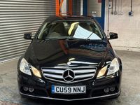 Used Mercedes E350 SE 2010 Black Coupe