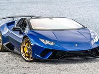 Used Lamborghini Huracán 640 HP (470 kW) 2018 Blue Cabriolet