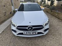 Used Mercedes A250 AMG line 2020 White Hatchback