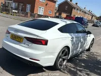 Used Audi A5 Sportback Black Edition 2019 White Hatchback