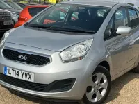 Used Kia Venga 90 HP (66 kW) 2014 Silver Hatchback