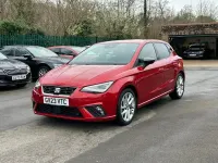 Usado Seat Ibiza FR 110 CV (80 kW) 2023 Rojo Utilitario