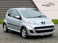 Used Peugeot 107 Allure 68 HP (50 kW) 2010 Silver Hatchback