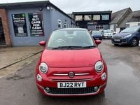 Used Fiat 500 Dolcevita 2022 Red Hatchback