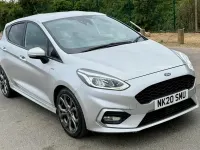 Used Ford Fiesta ST-Line X 100 HP (73 kW) 2020 Silver Hatchback