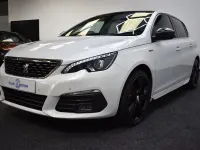 Used Peugeot 308 GT-line 130 HP (95 kW) 2018 White Hatchback