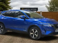 Used Nissan Qashqai N-Connecta 190 HP (139 kW) 2022 Blue SUV