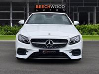 Used Mercedes E220 AMG line 194 HP (142 kW) 2018 White Cabriolet